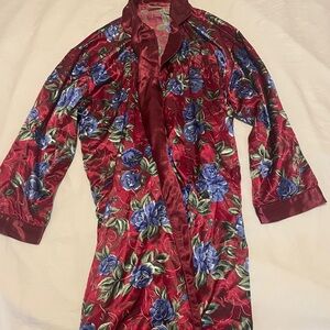 Vintage silk robe